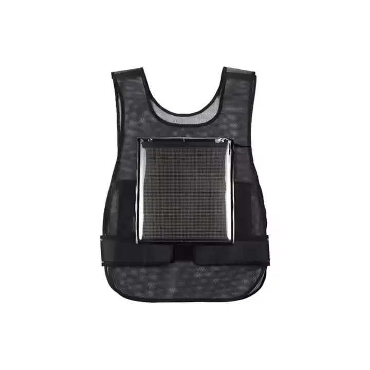 Gilet publicitaire LED Vue portée
