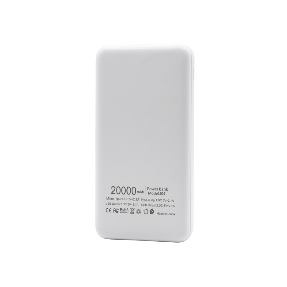 Power Bank Vue arrière