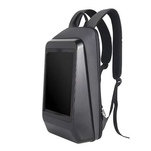Sac à dos LED T3HD personnalisable Vue portée