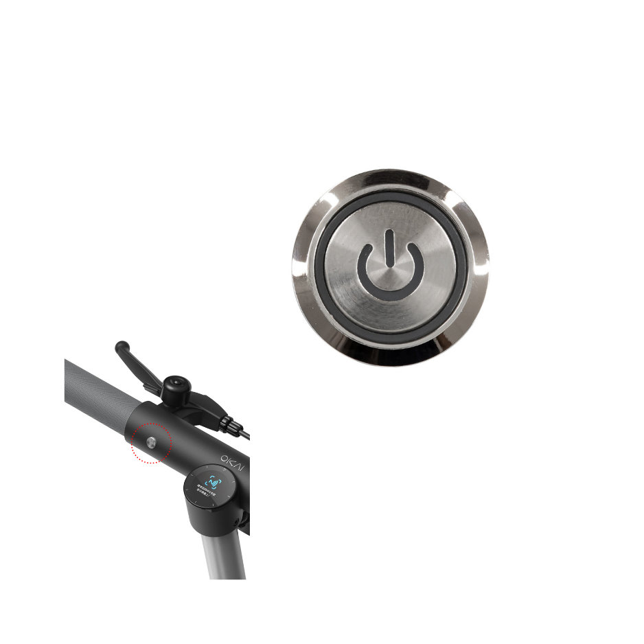 Plaque de protection des boutons Okai