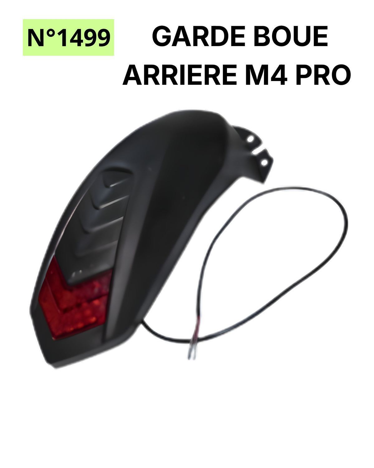 Garde-boue arrière M4 PRO