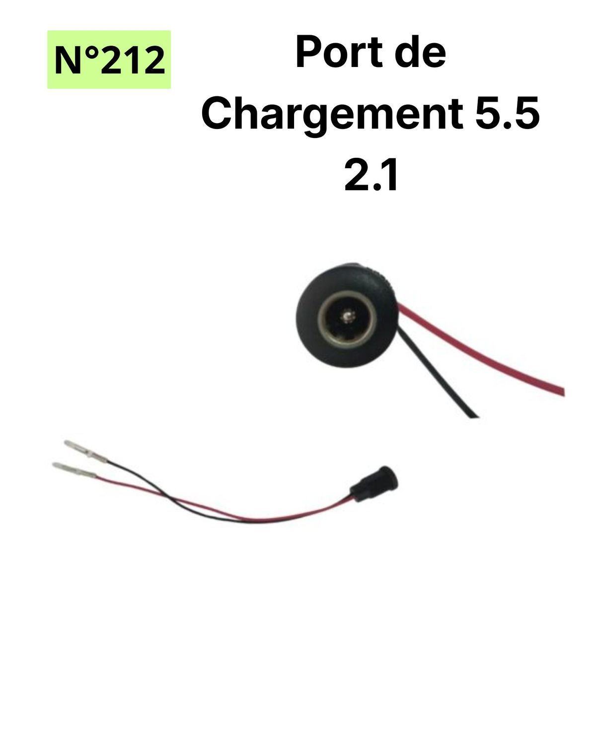 Port de chargement 5.5 2,1