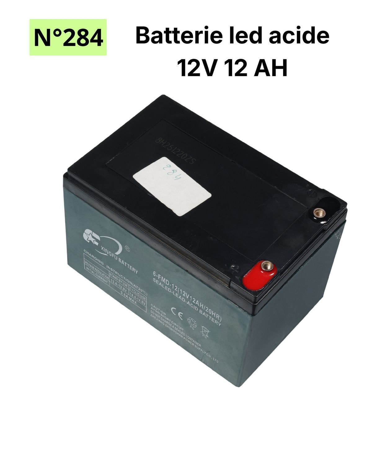 Batterie LED Acide 12V 12 Ah