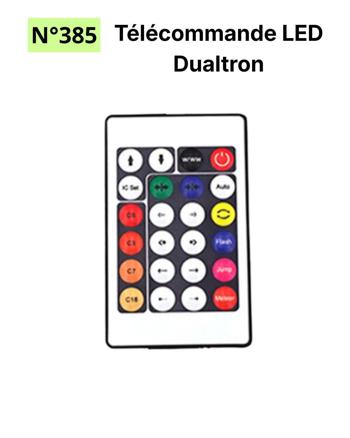 Télécommande LED Dualtron