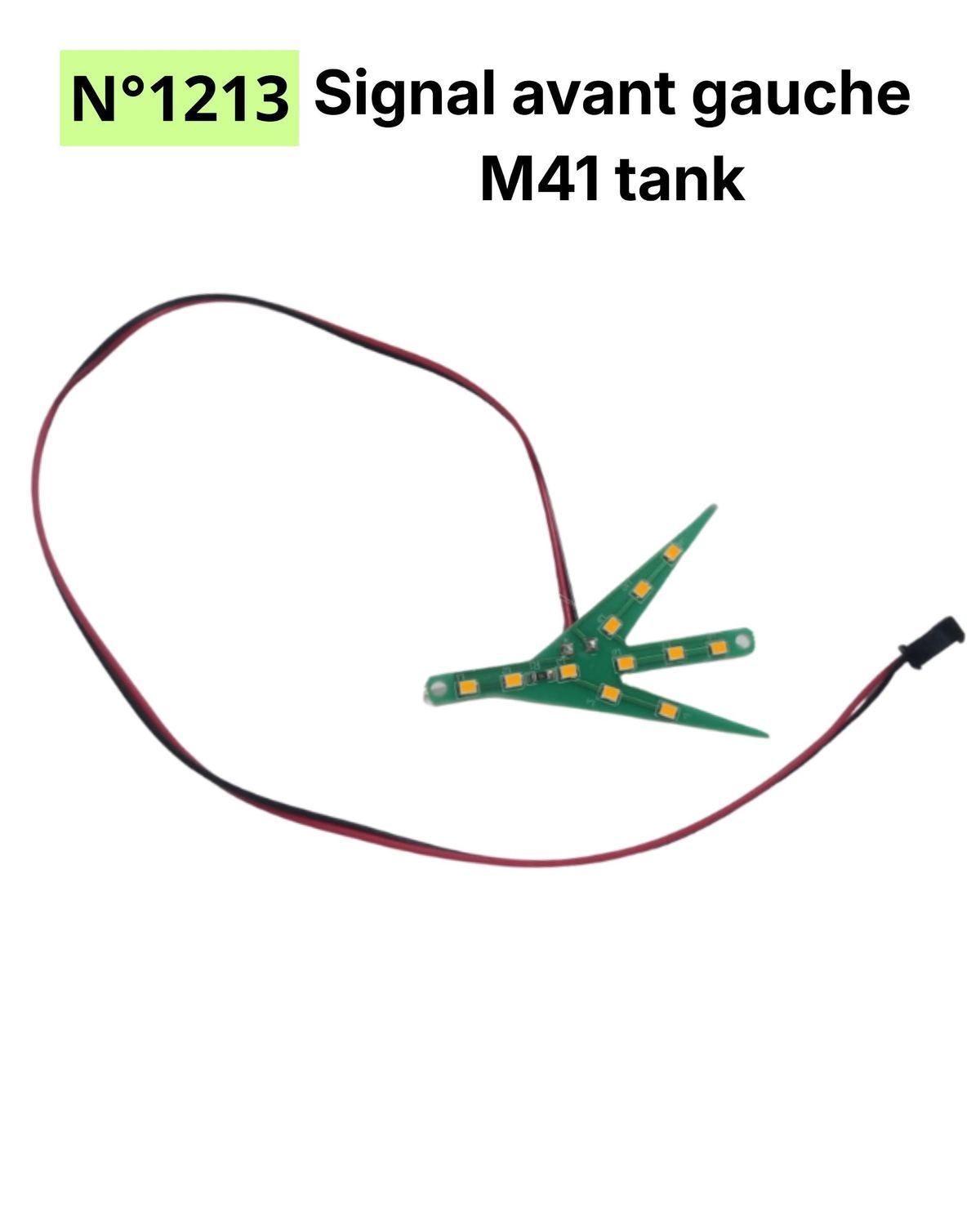 Signal avant gauche M41 Tank