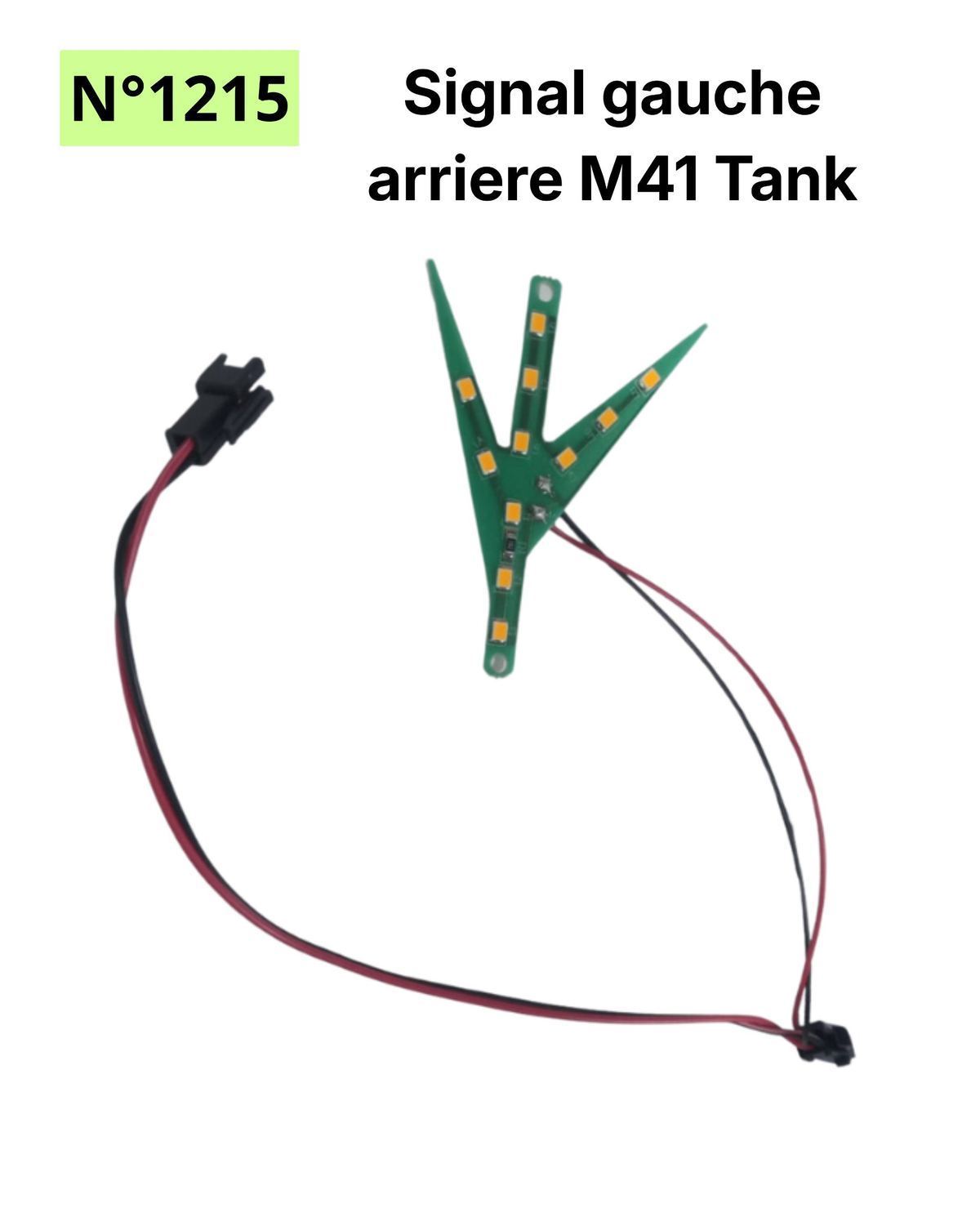Signal gauche arrière M41 Tank
