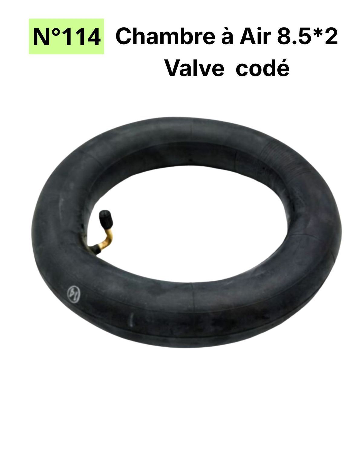 Chambre à air 8,5*2 Valve Codè