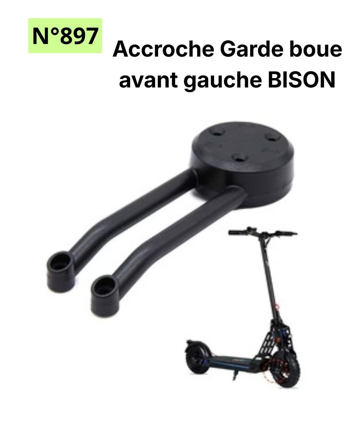 Accroche Garde-boue avant gauche Bison