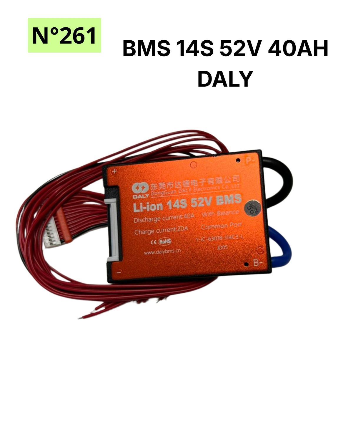 BMS 14S 52V 40AH DALY