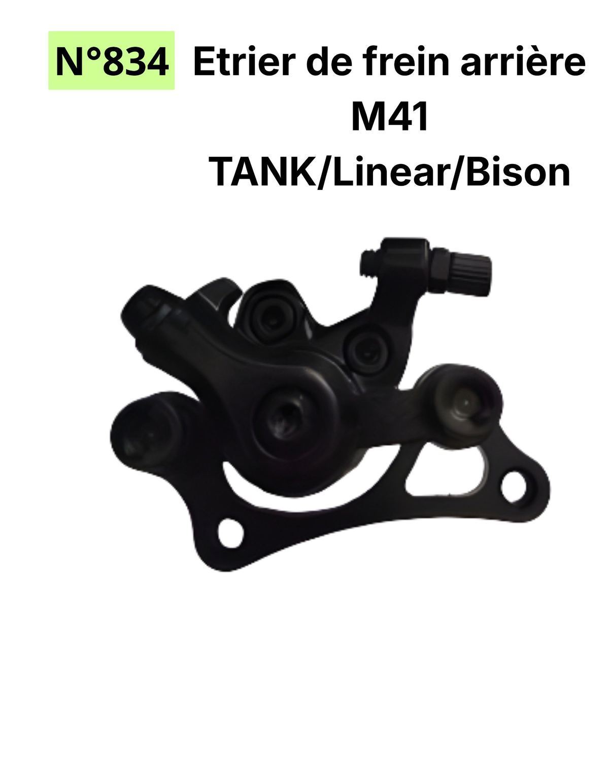 Étrier arrière M4a Tank / Linear / Bison